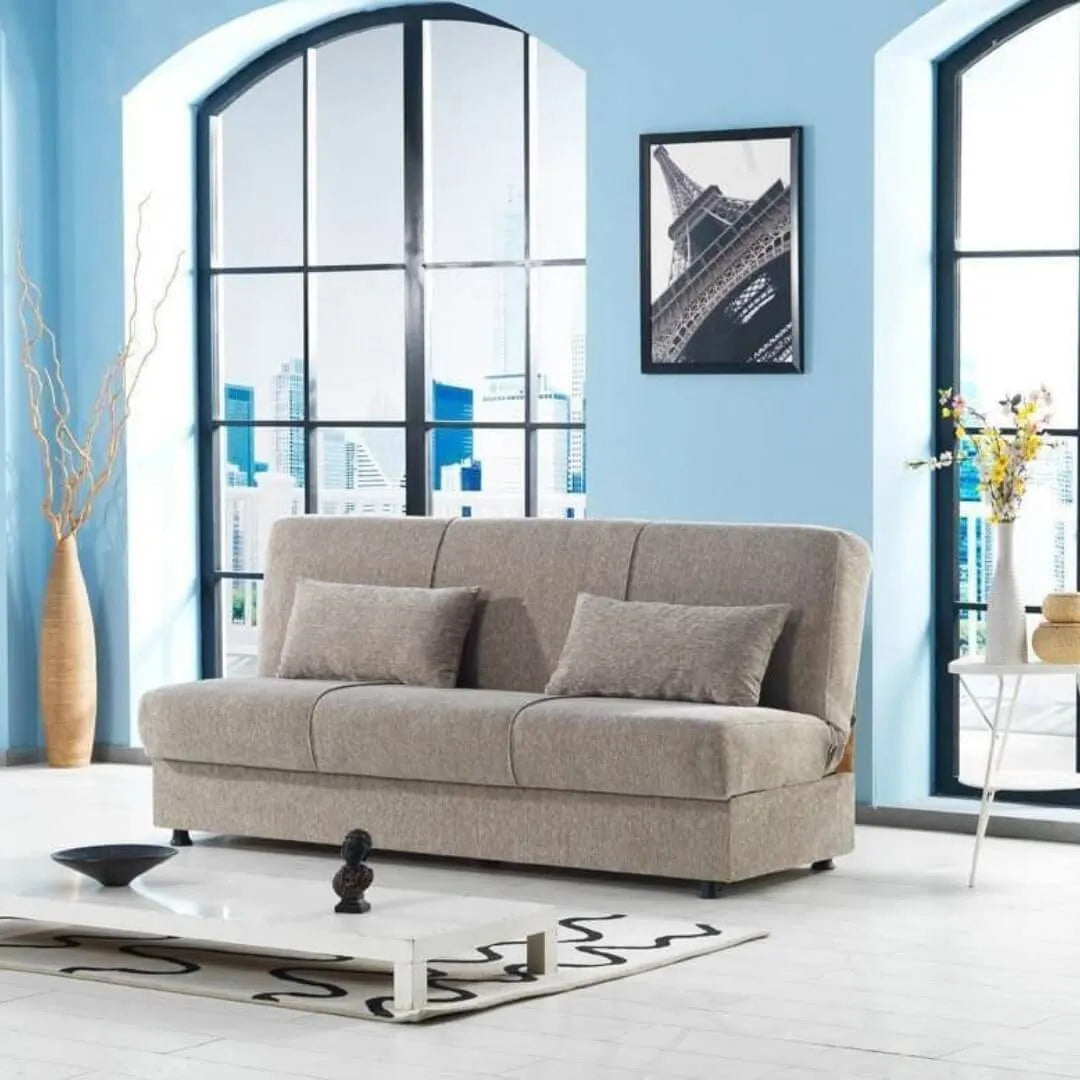 Divano letto con contenitore