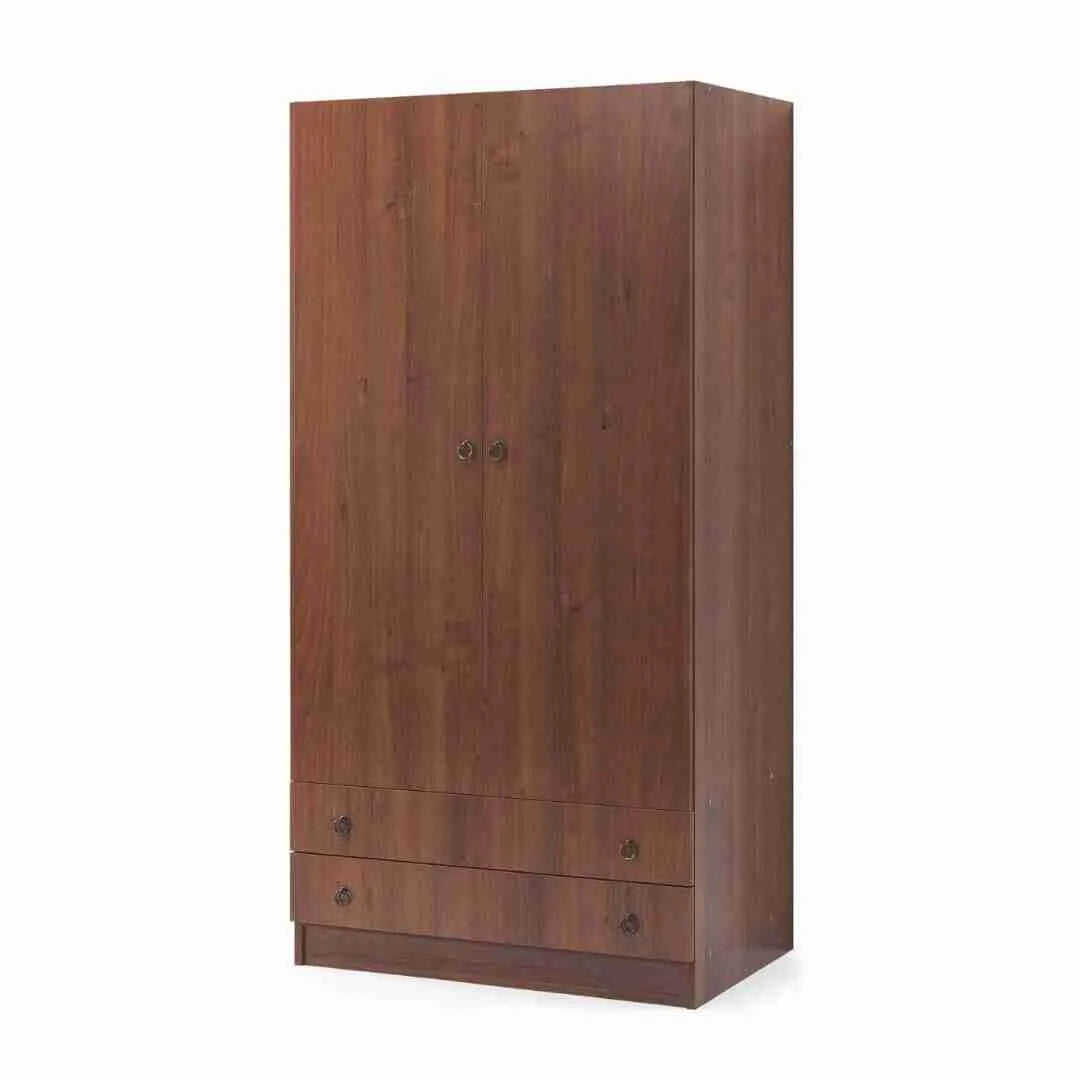 Armadio 2 ante 2 cassetti colore noce | CLASSIC