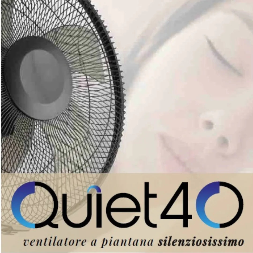 Ventilatore a Piantana Quiet 40 con telecomando