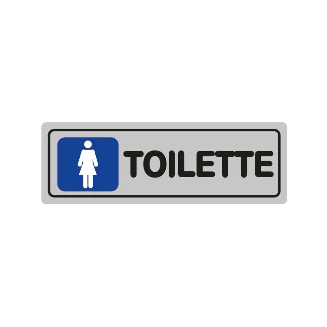 Etichetta Segnaletica Toilette Donne