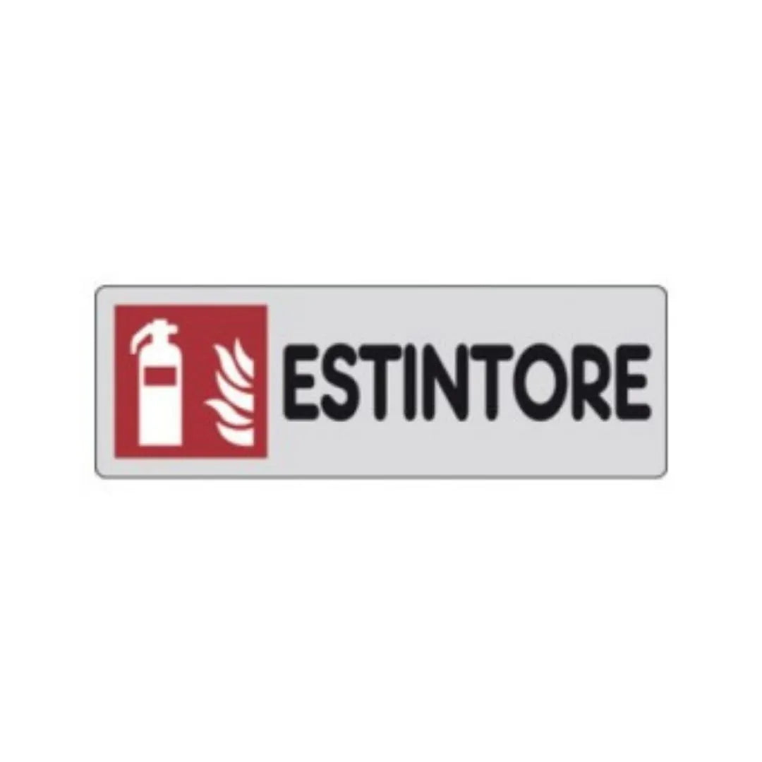Etichetta Segnaletica Estintore