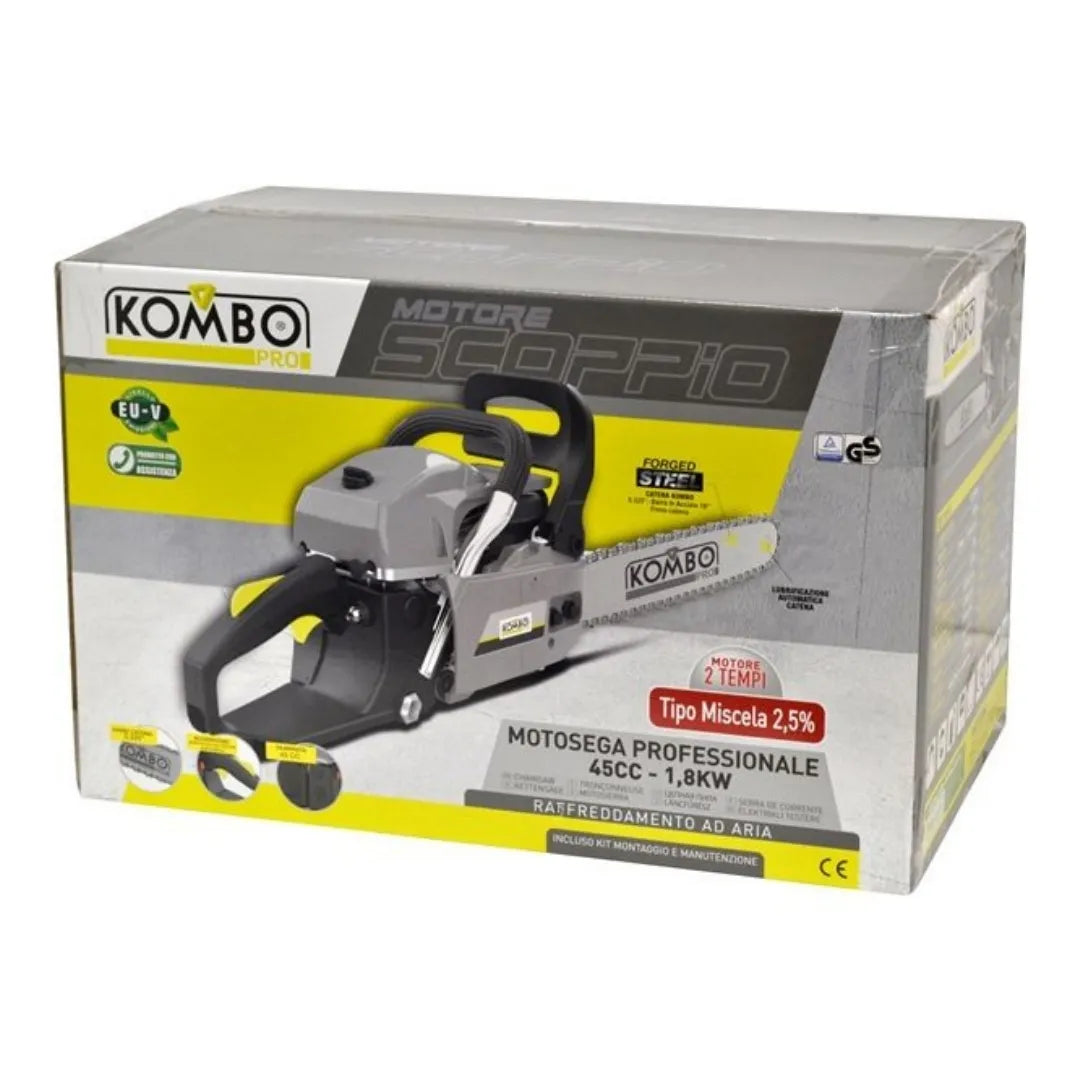 Motosega Professionale a Scoppio 45cc 45cm KOMBO