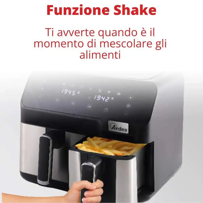 Friggitrice ad Aria 2 cestelli