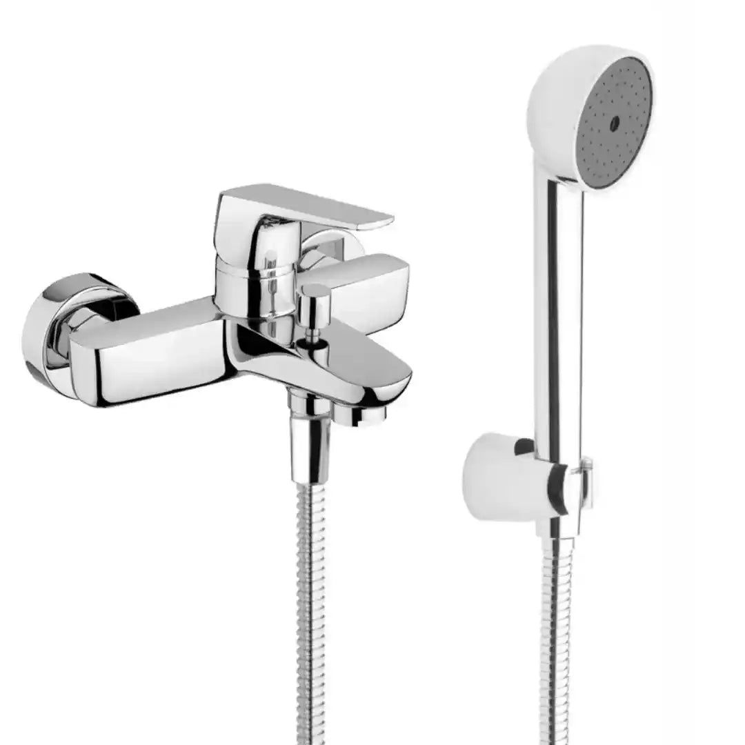 Monocomando in ottone cromato