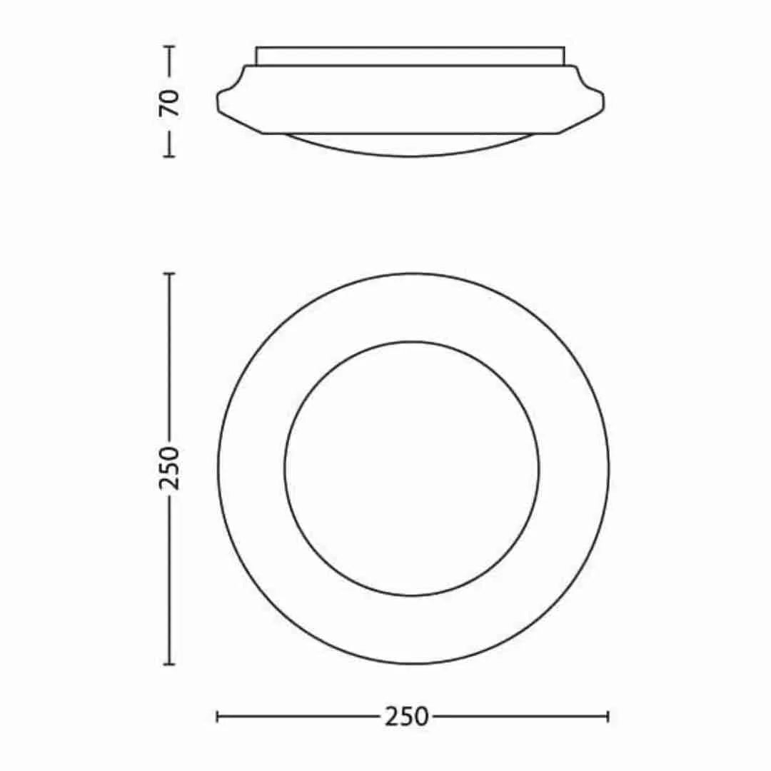 Plafoniera in Metallo a 4 Led "CINNABAR" | PHILIPS
