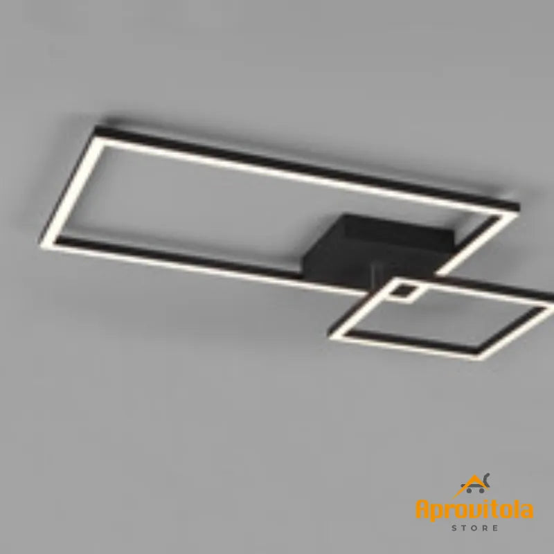 Plafoniera Led in Metallo PADELLA con Snodo 25W 4000K nera