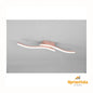 plafoniera oro rosa 2 led