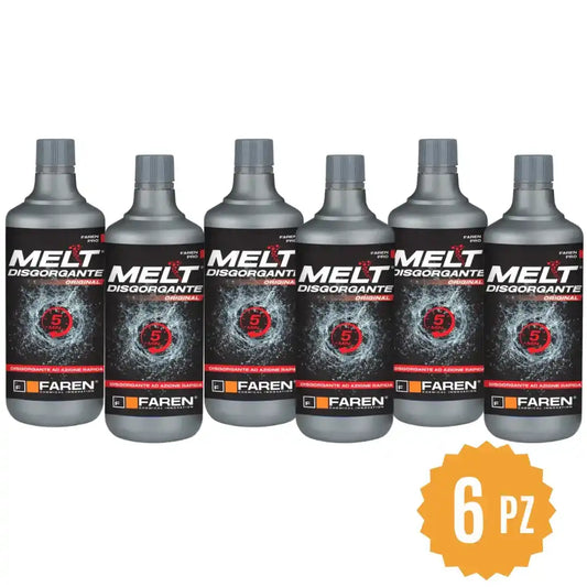 6 bottiglie disgorgante MELT