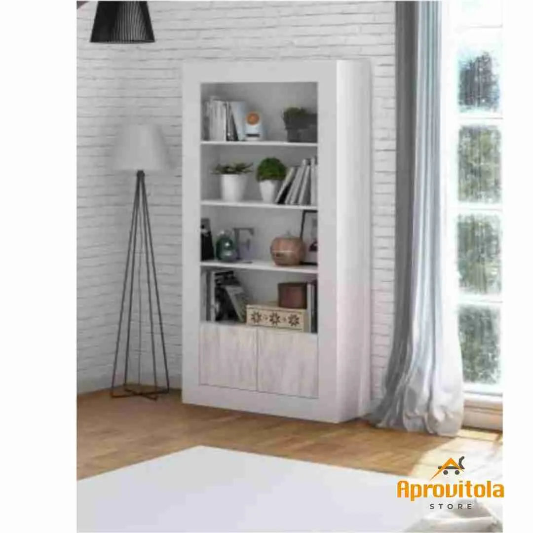 Libreria 4 ripiani 2 ante | BALTIK