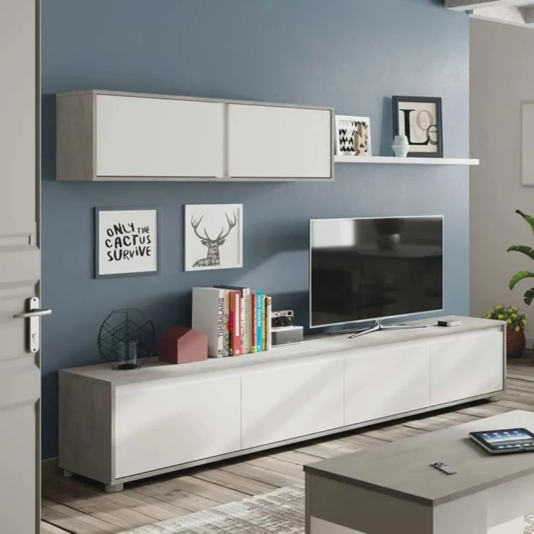 Parete attrezzata 2 pezzi