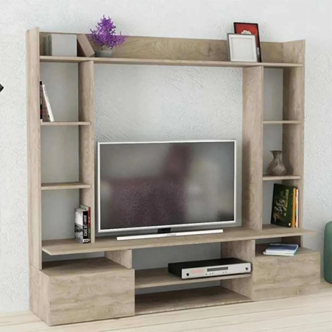 Parete attrezzata legno