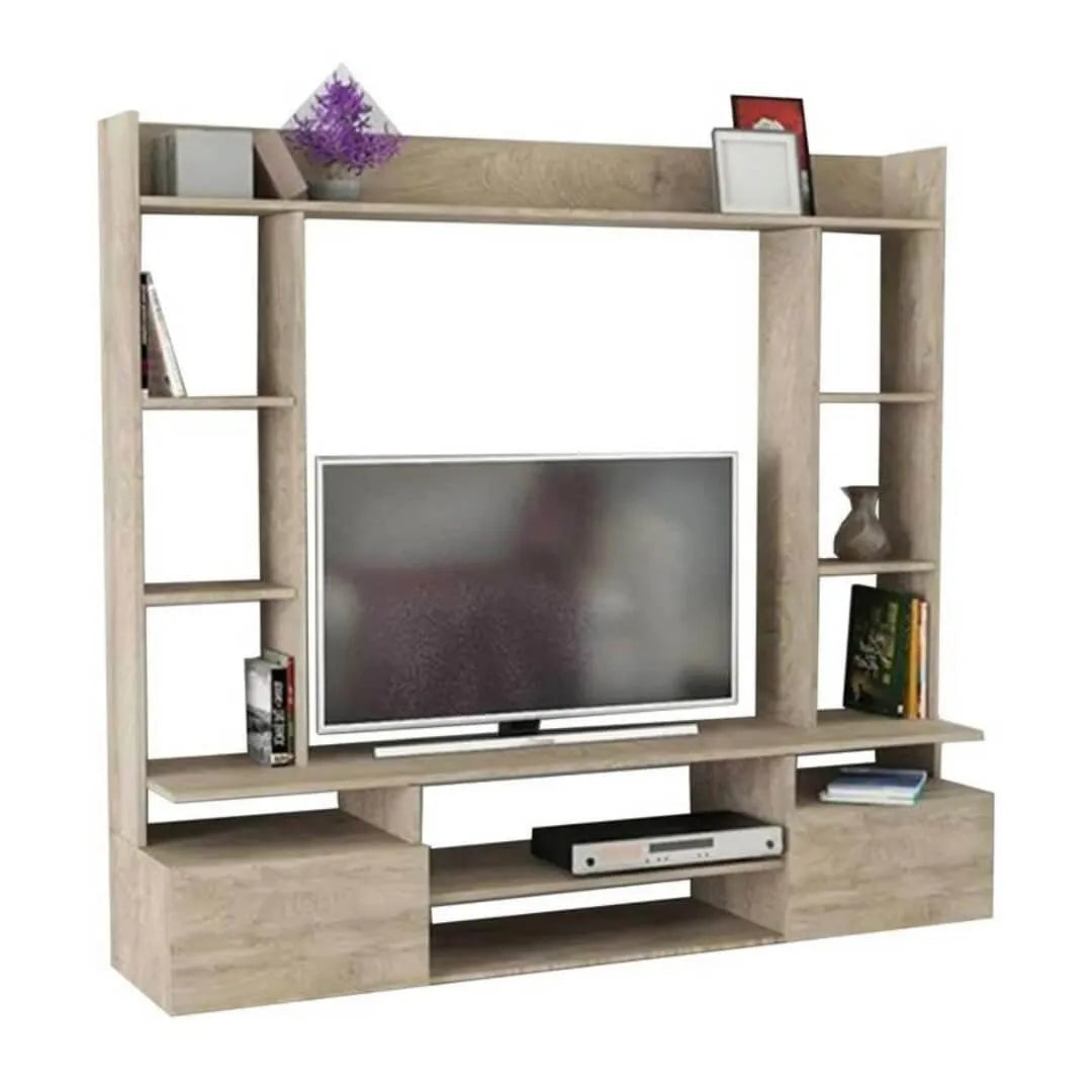 Parete attrezzata legno