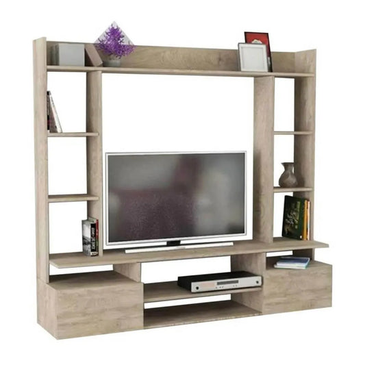 Parete attrezzata legno