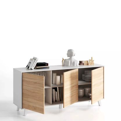 Credenza bianca 3 ante