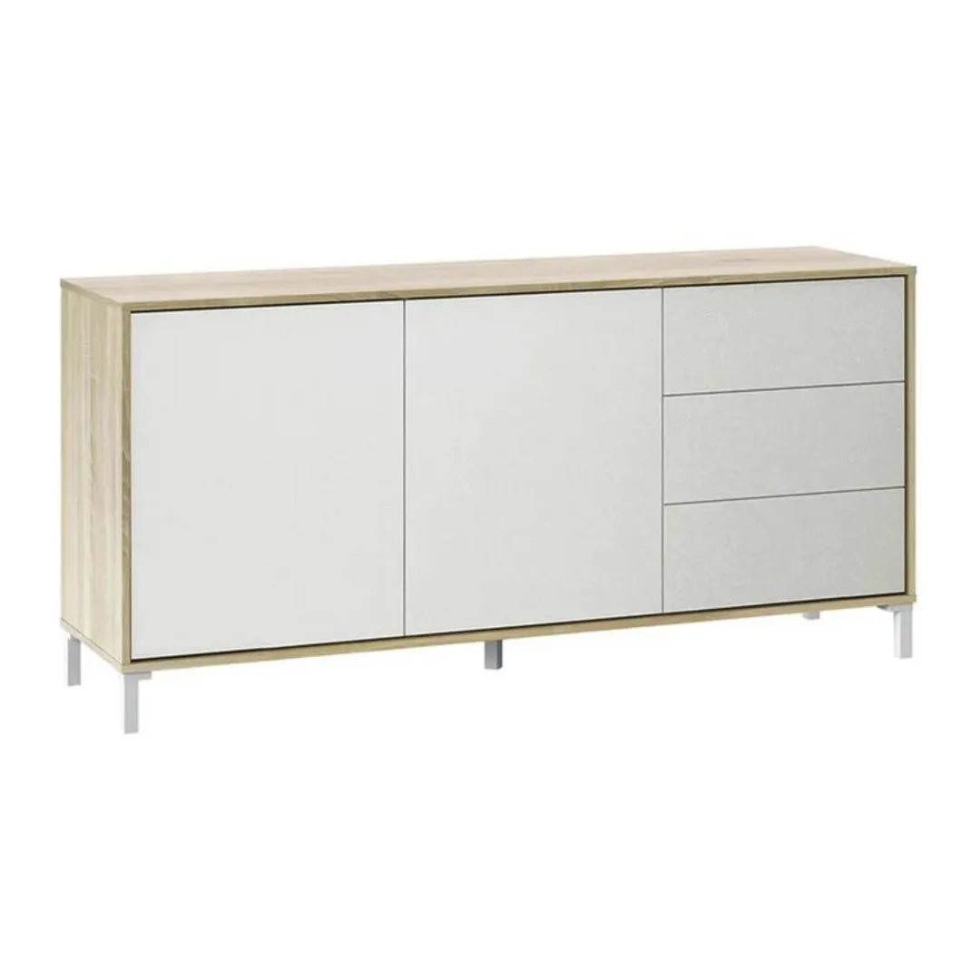 Credenza 2 Ante 3 Cassetti