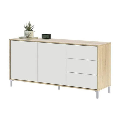 Credenza 2 Ante 3 Cassetti