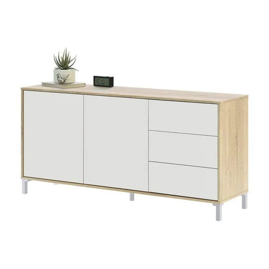 Credenza 2 Ante 3 Cassetti
