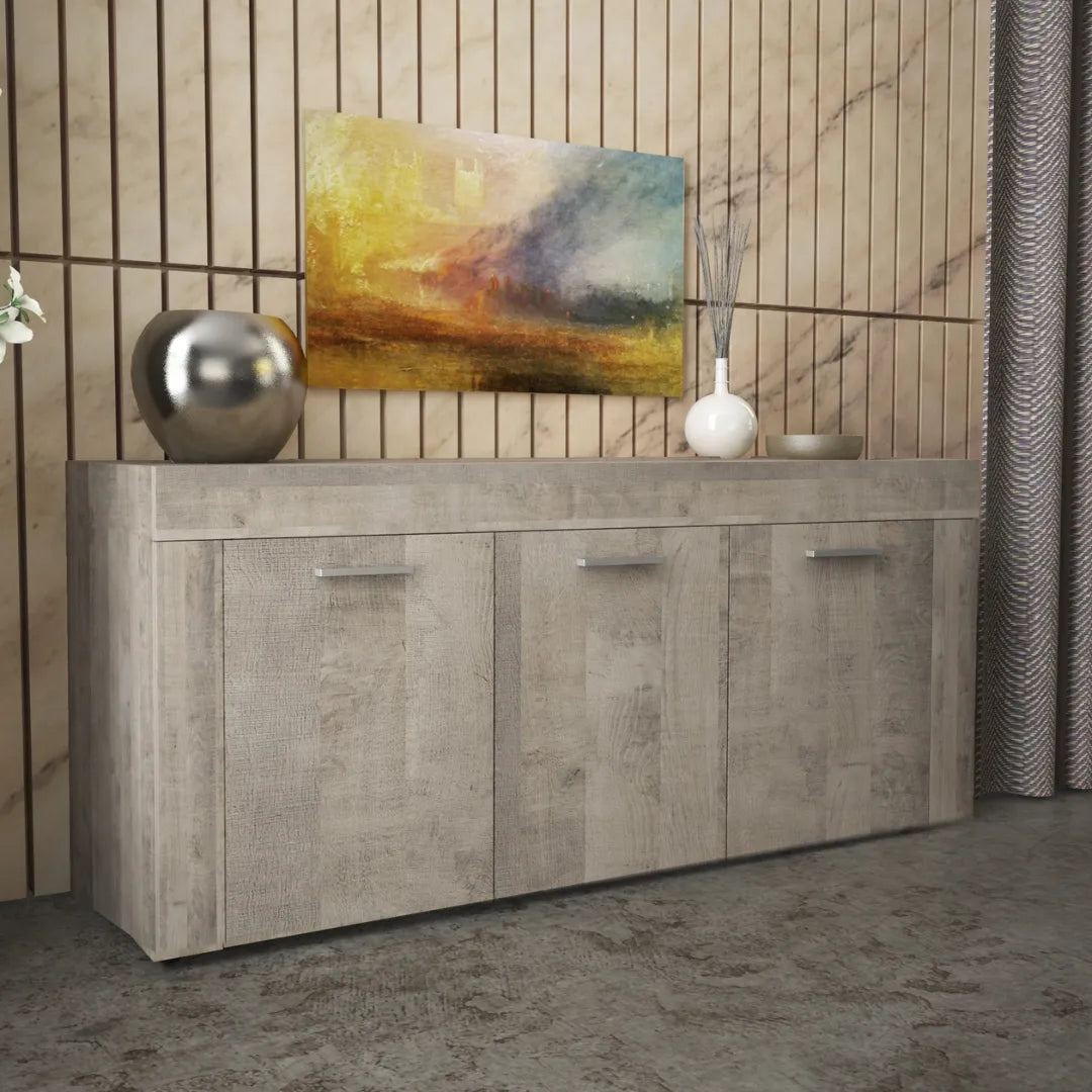 Mobile 3 ante rovere grigio