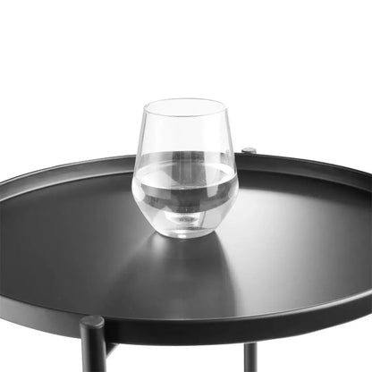 Tavolino in metallo nero