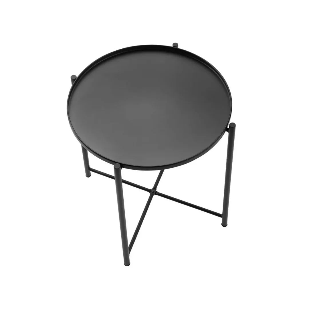 Tavolino in metallo nero