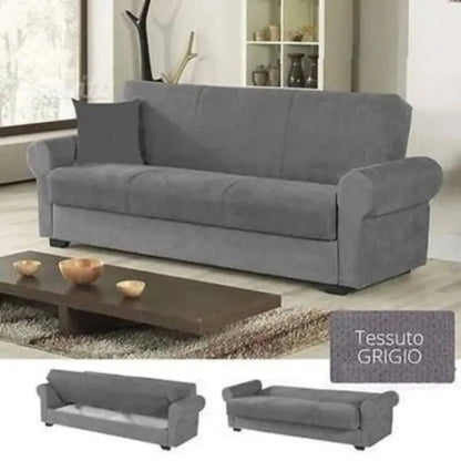 Divano letto con contenitore