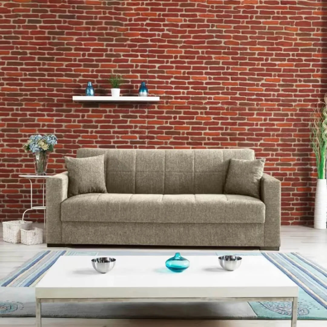 Divano letto con contenitore