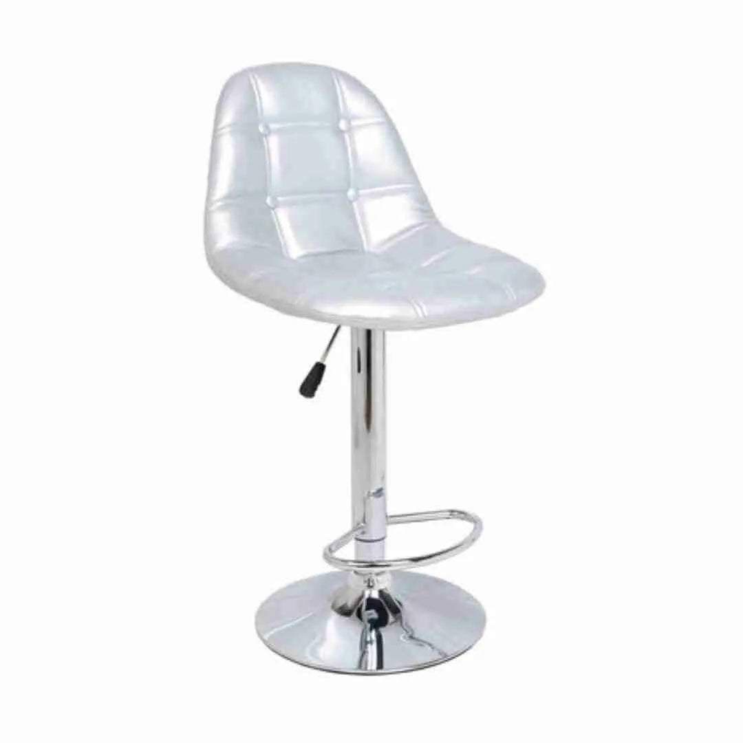 Sgabello girevole bianco | BUTTON