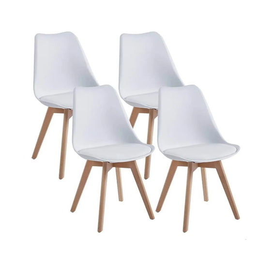 Sedia con gambe in legno (2)