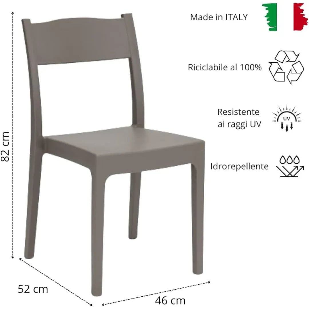 Sedia da esterno professionale
