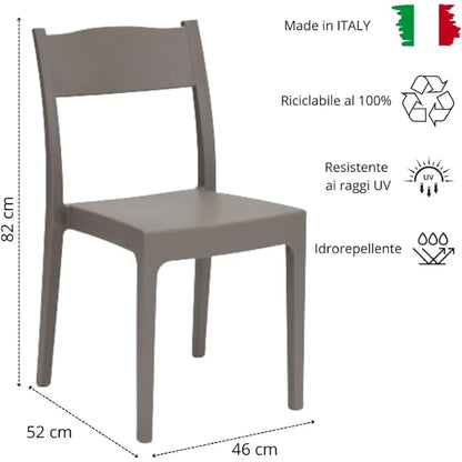 Sedia da esterno professionale