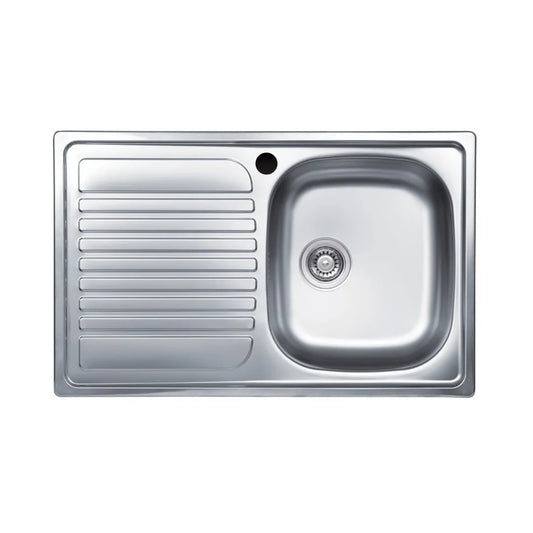 Lavello a incasso vasca acciaio inox | CHEF
