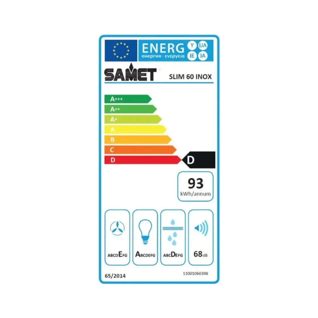 Cappa sottopensile inox SAMET