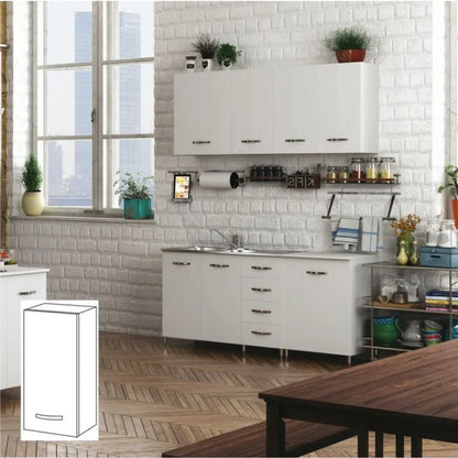 Pensile cucina 1 ante 2 ripiani