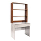libreria per scrivania colore noce