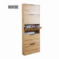 Scarpiera 5 ribalte colore rovere
