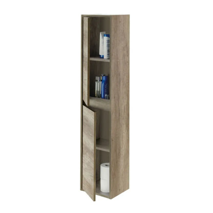 Mobile da bagno sospeso a colonna