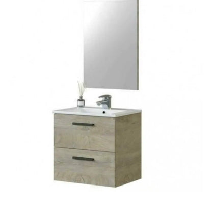Mobile da bagno a 2 cassetti