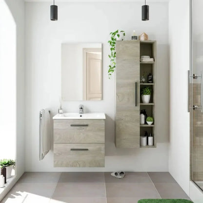 Mobile da bagno a 2 cassetti