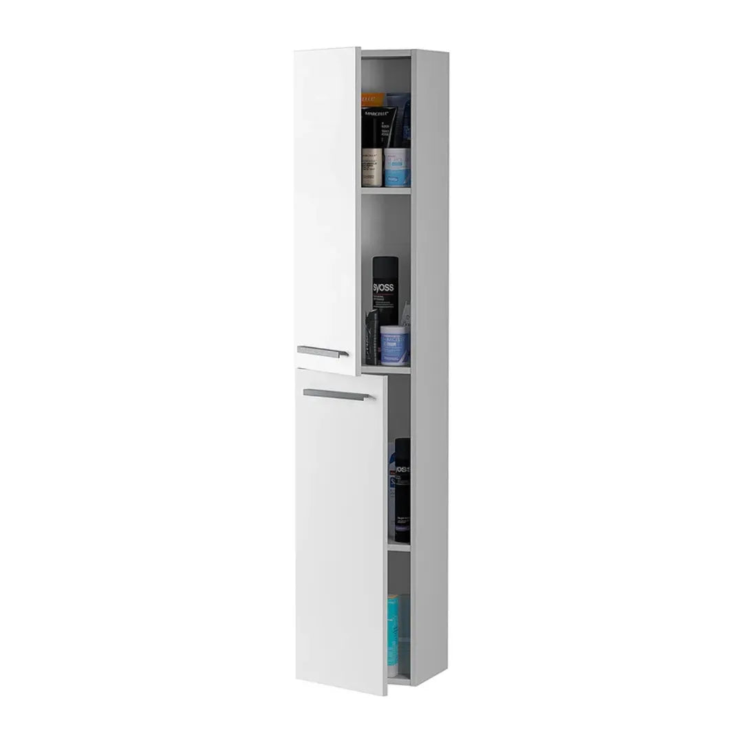 Mobile da bagno sospeso a colonna