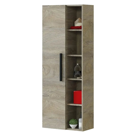 Mobile da bagno sospeso a colonna