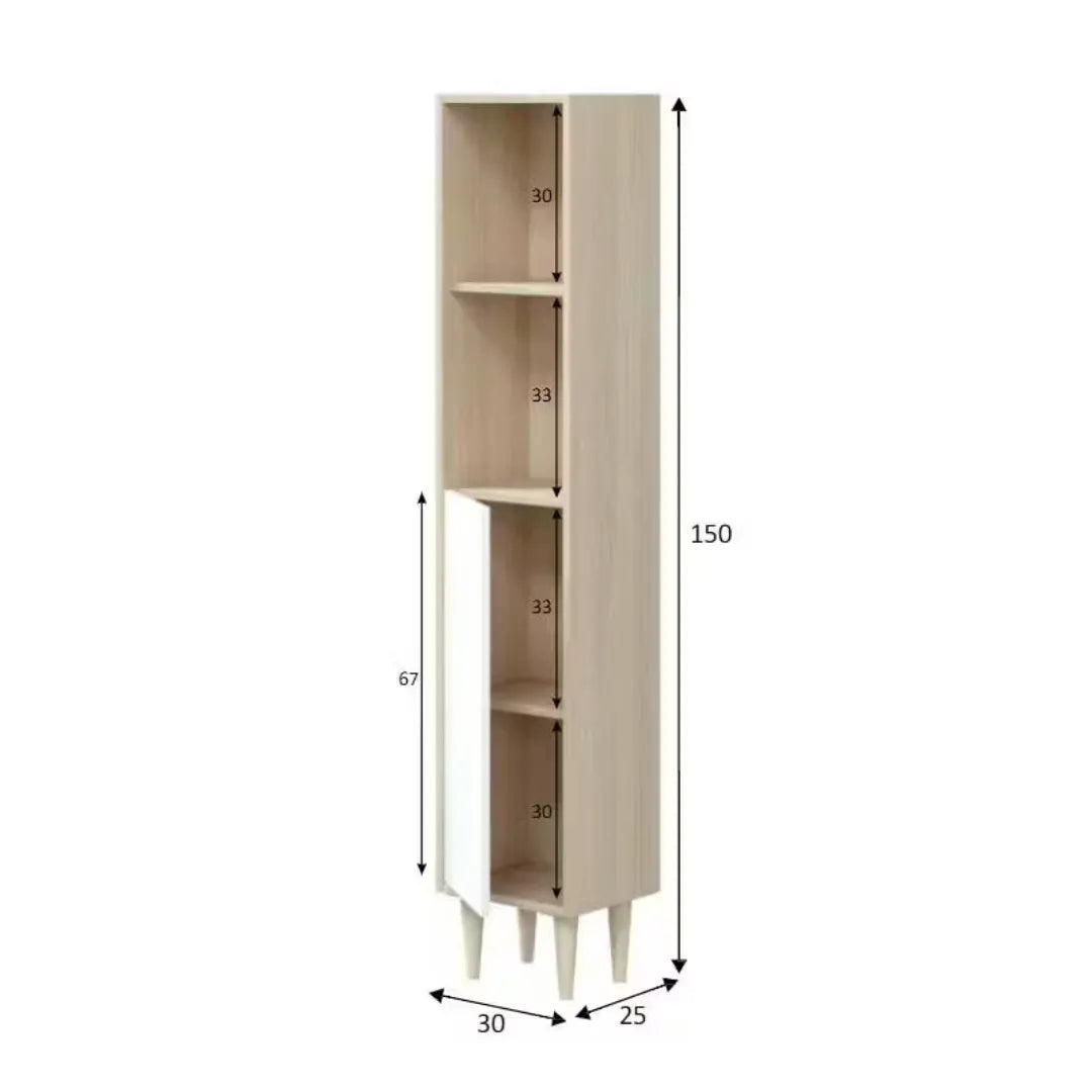 mobile da bagno a colonna