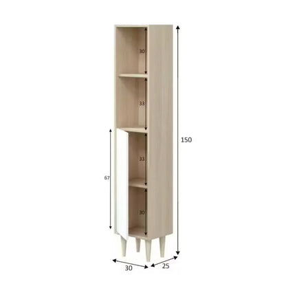 mobile da bagno a colonna