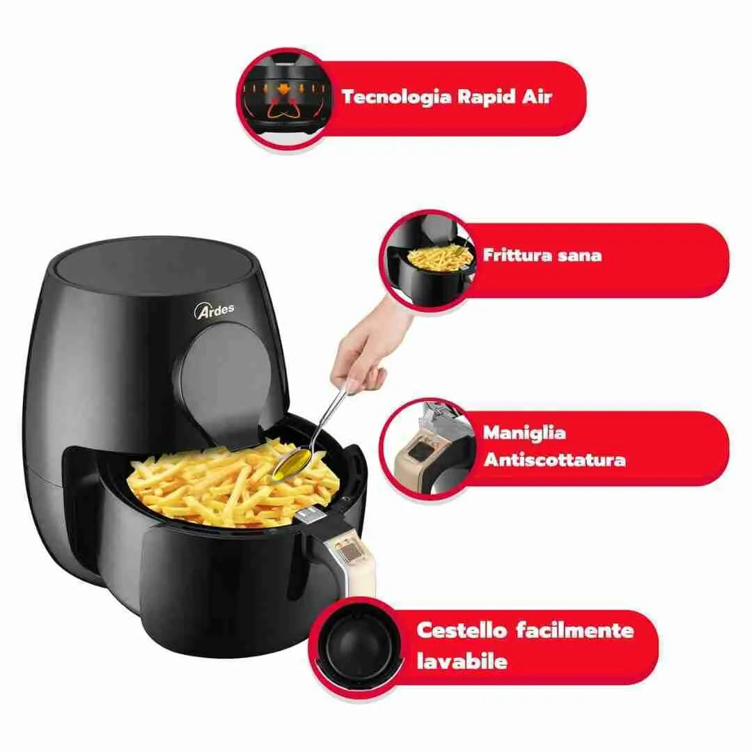 Friggitrice ad Aria 5 Litri Eldorado Maxi | ARDES