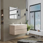 Mobile da bagno sospeso con specchio