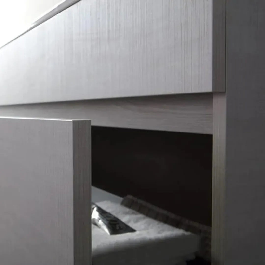 Mobile da bagno sospeso con specchio