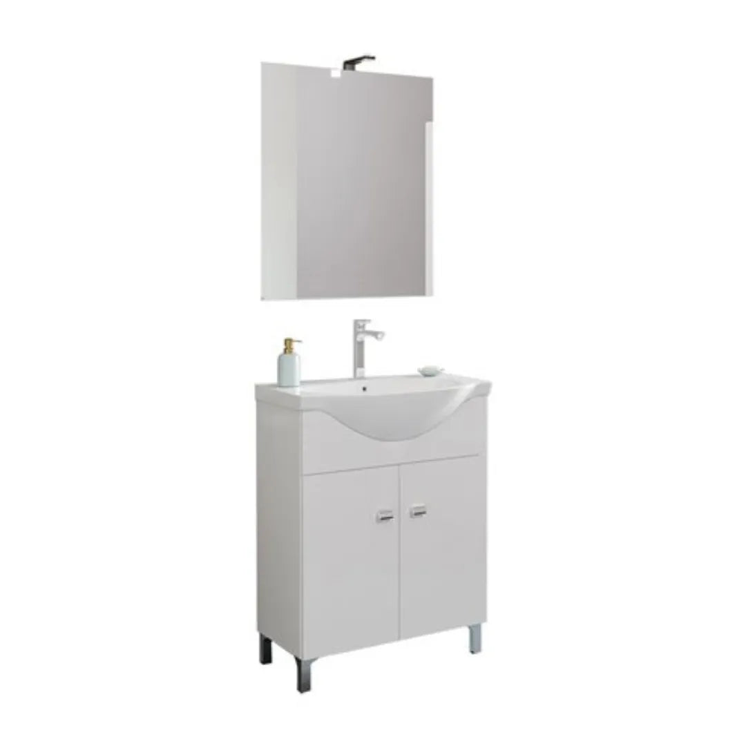 Mobile da bagno sospeso 58 cm
