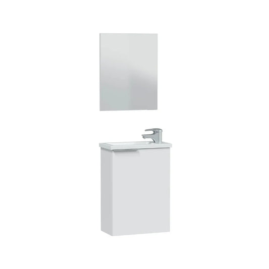 Mobile da bagno sospeso con specchio