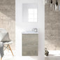Mobile da bagno sospeso con specchio