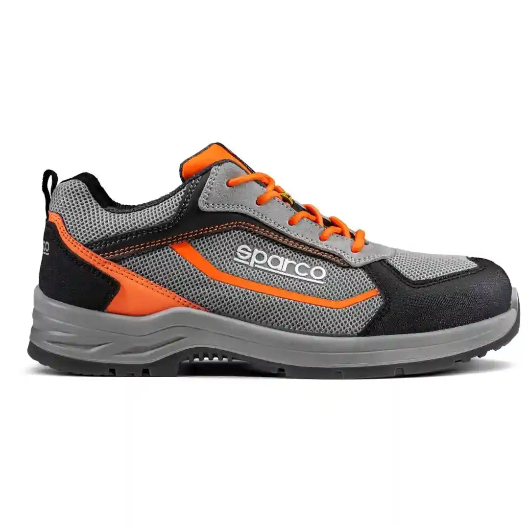 Scarpe Antinfortunistiche Pato grigie nere e arancio