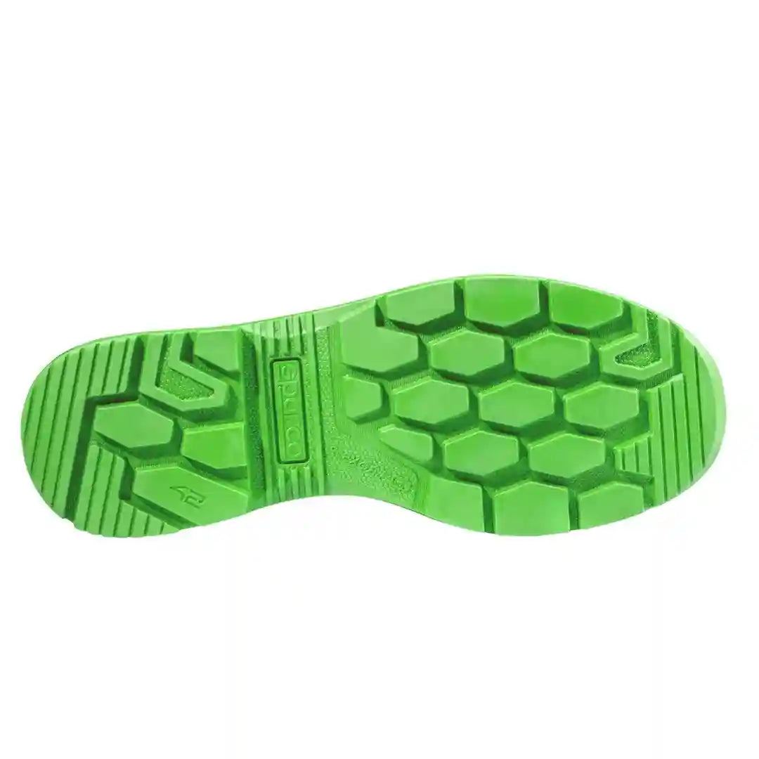 Scarpe Antinfortunistiche Felix grigie nere e con lacci verdi